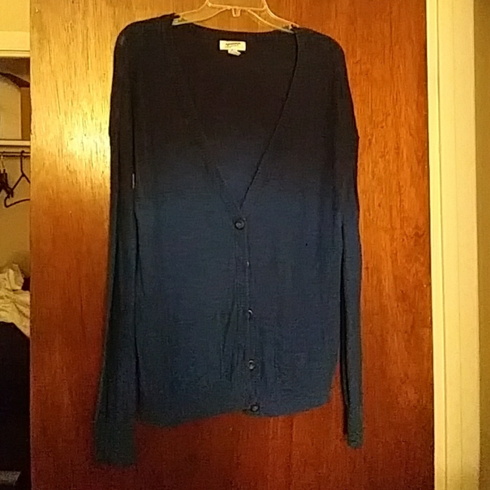 Blue Ombre Cardigan